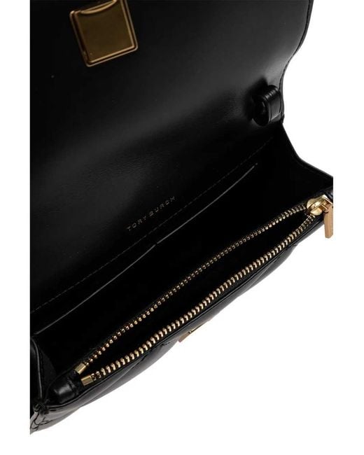 Tory Burch Black Kira Small Tote Bag