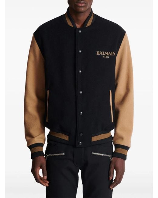 Balmain Black Coats & Jackets for men