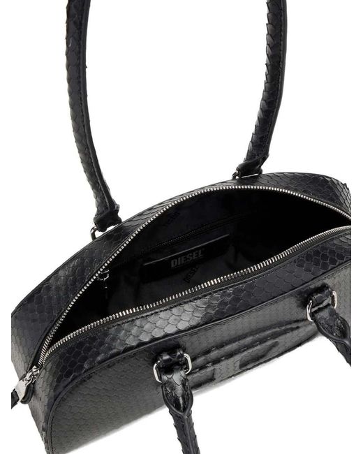 DIESEL Black 1Dr 2.0 1Dr Dome Shoulder Ew Shoulder Bag