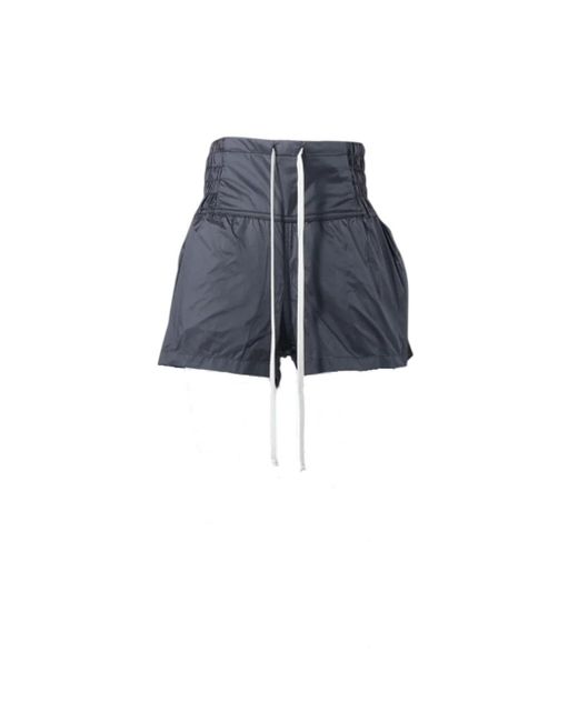 Rick Owens Blue Shorts By