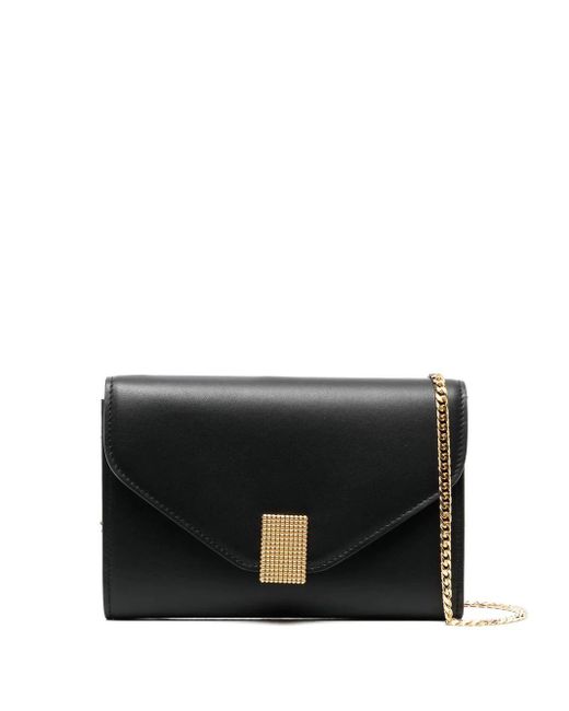 Lanvin Black Tote Bag With Shiny Effect