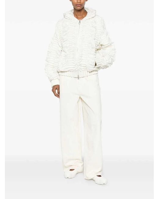 RAXXY White Bomber Jacket