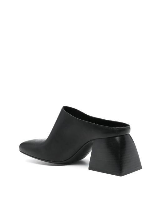 Uma Wang Brown 60Mm Leather Mules