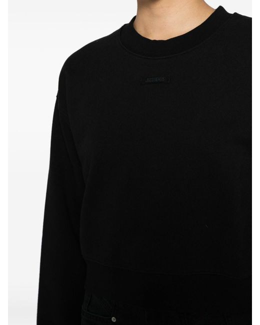 Jacquemus Black Le Gros Grain Sweatshirt