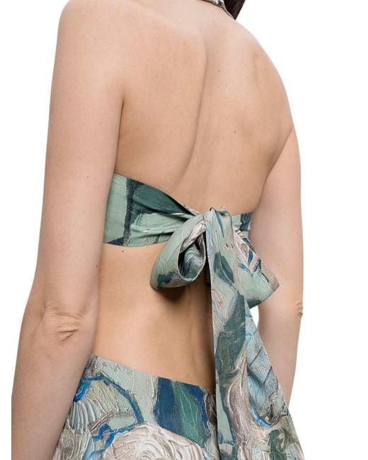 Givenchy Blue Printed Dress