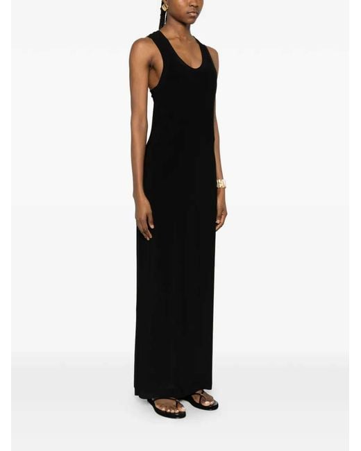 Norma Kamali Black Long Dress