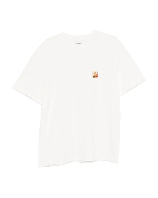 Isabel Marant White Hugo T-Shirt for men