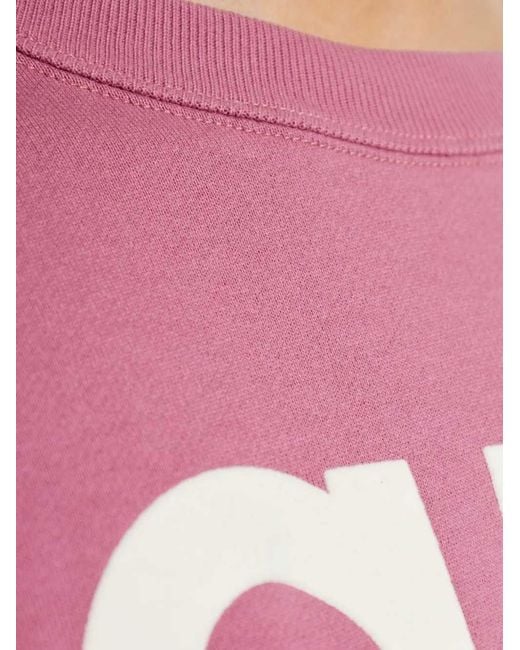 Isabel Marant White Houston Sweatshirt With Color Block Design