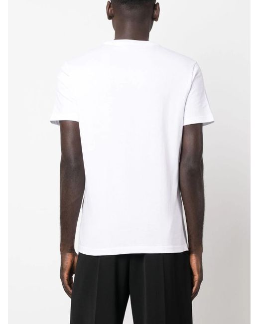 Versace White Medusa Motif T-Shirt for men