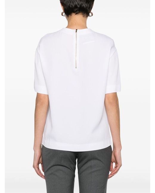 Moschino White T-Shirt With Print