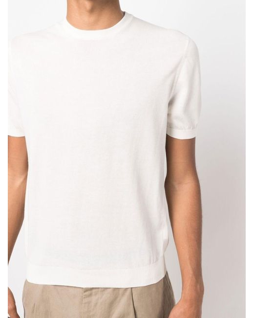 Malo White Short-Sleeved T-Shirt for men