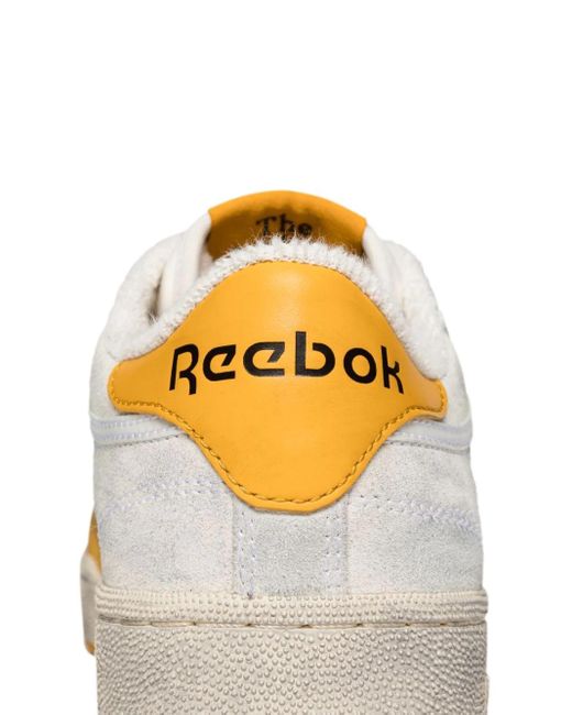 Reebok White Vintage Club C Sneakers for men