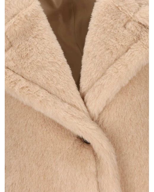 Max Mara Natural Buttoned Jacket