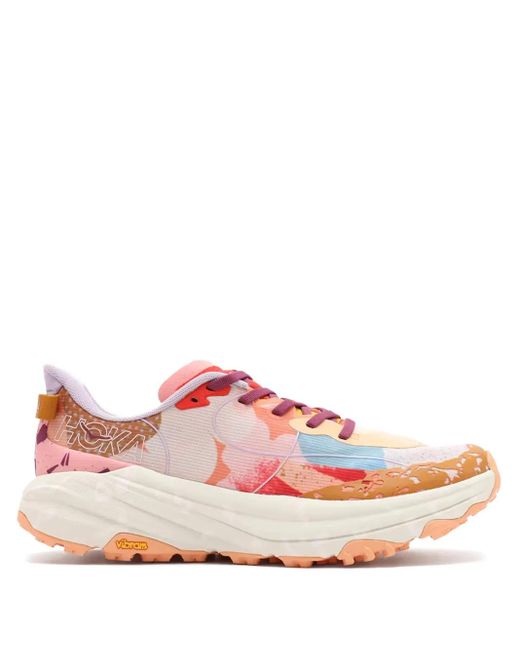 Hoka One One Pink Speedgoat 6 Sneakers