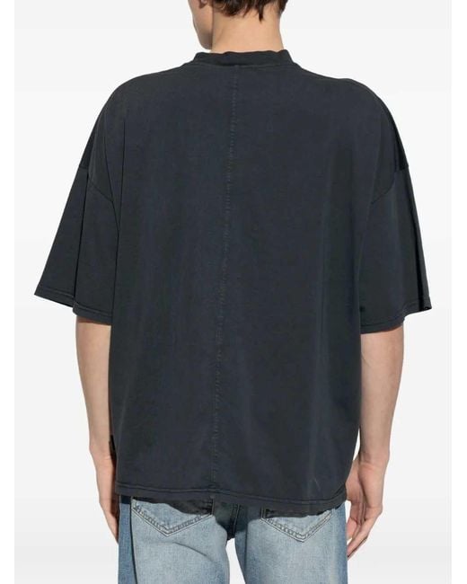 Haikure Blue Virgilio Oversized T-Shirt for men