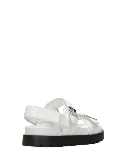 Tory Burch White Mellow Sandal