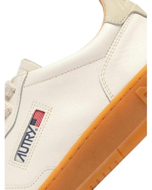 Autry White Medalist Low Bd01 for men