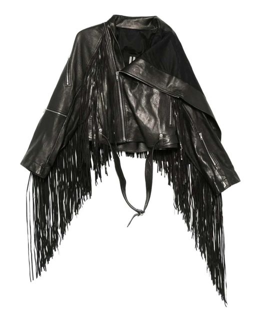 Rick Owens Black Jackets