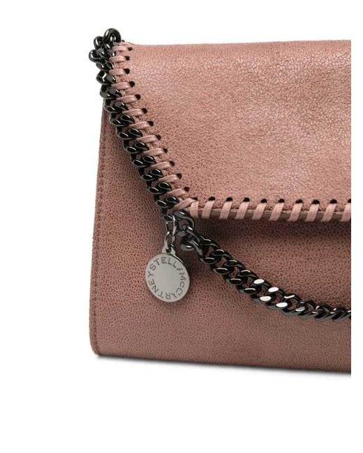 Stella McCartney Pink Mini Shoulder Bag With Magnetic Closure