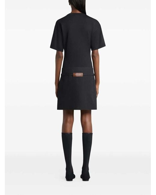 Courreges Black Logo T-Shirt