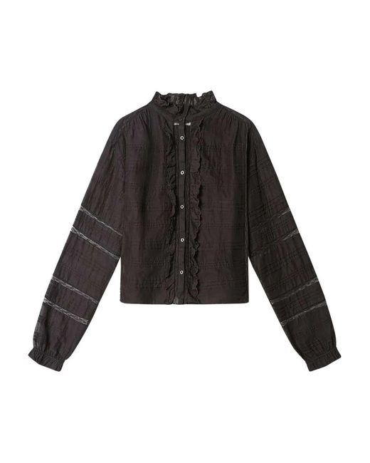 Isabel Marant Black Peline Top