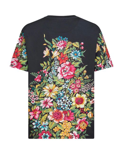 Etro Multicolor Floral T-Shirt