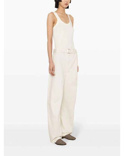 Lemaire White Rib Tank Top