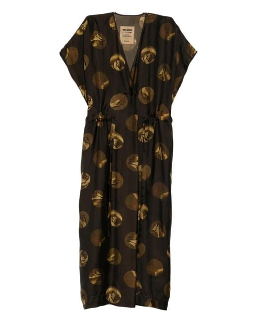 Uma Wang Women's Black Acre Dress