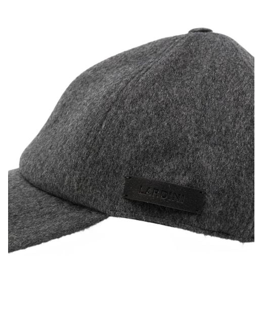 Lardini Gray Berretto Di Lana for men