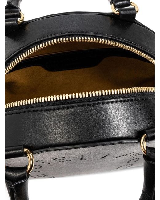 Stella McCartney Black Top Handle Alter Mat Bag
