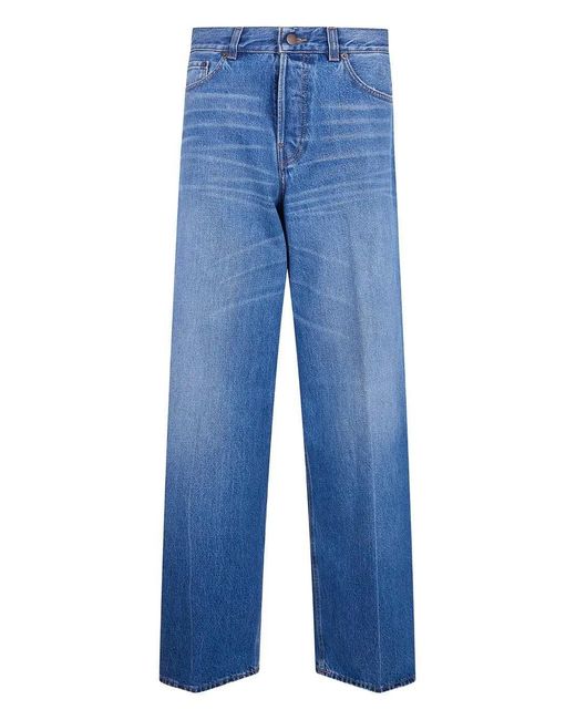 Haikure Blue Button-Up Jeans