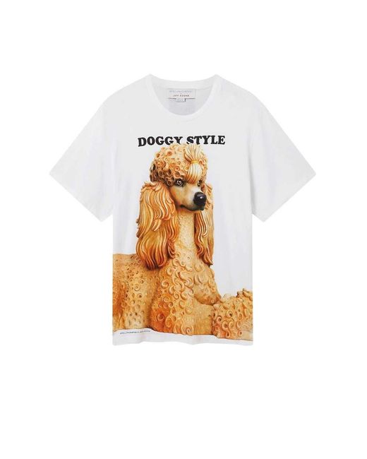 Stella McCartney White Graphic T-Shirt