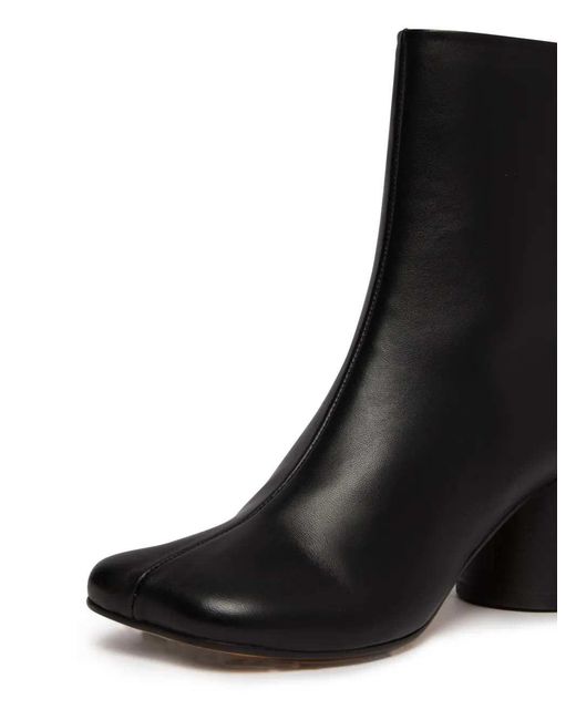 MM6 by Maison Margiela Black Anatomic 70Mm Ankle Boots
