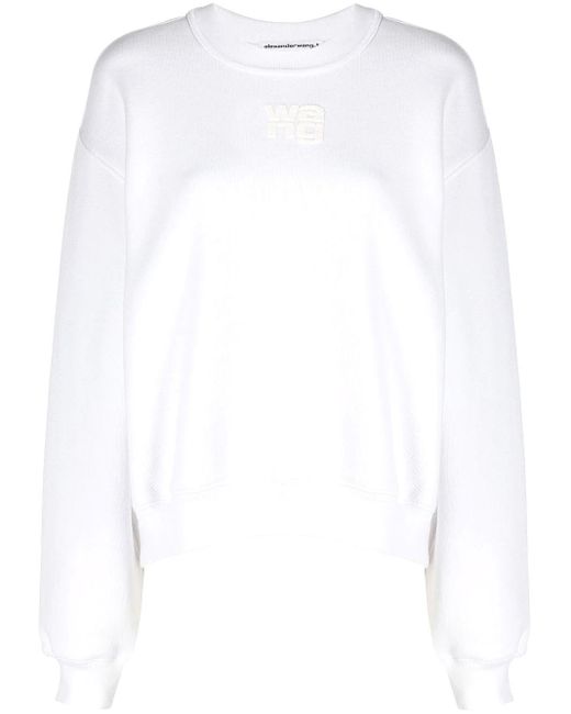 Alexander Wang White Sweatshirt With Print