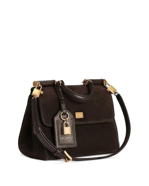 Dolce & Gabbana Black Small My Sicily Bag