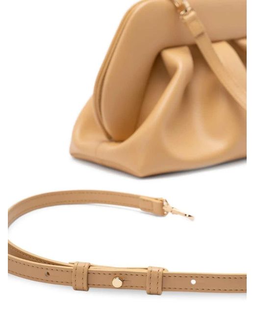 THEMOIRÈ Natural Pochette Media Bios Con Arricciatura