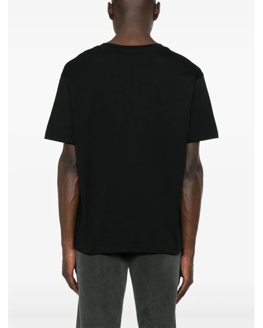Gcds Black Lucky Charm T-Shirt for men