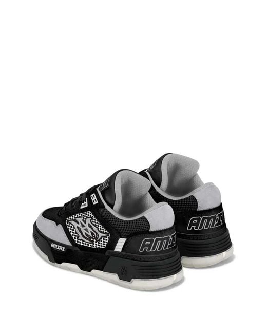 Amiri Black Ma-94 Sneakers With Mesh Inserts for men