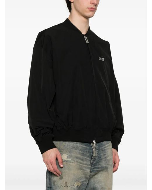 Bomber Varsity di Gcds in Black da Uomo