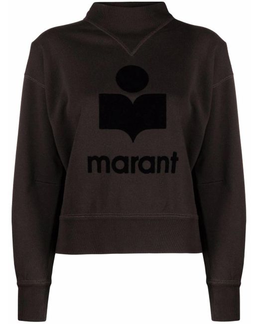 Isabel Marant Black Sweatshirt With Print