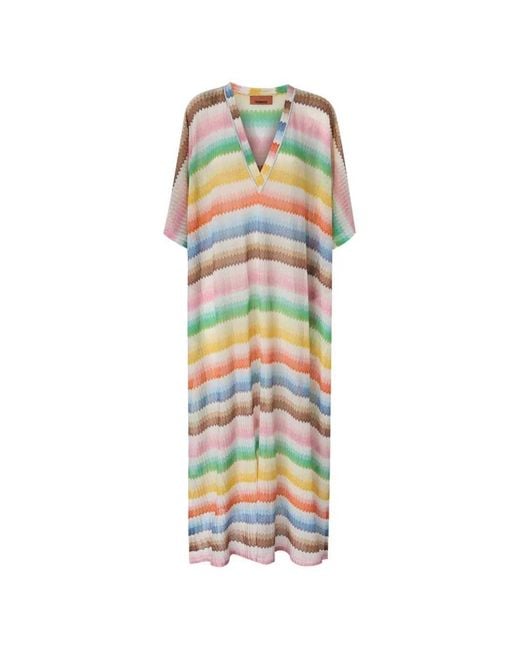 Missoni White V-Neck Cover-Up