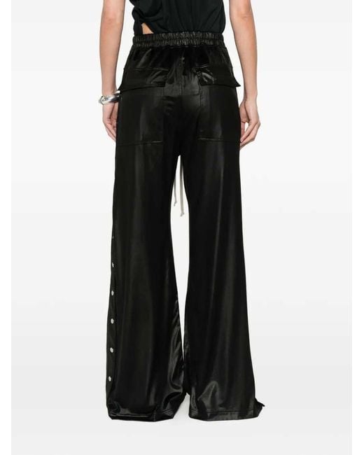 Rick Owens Black Drkshdw Drawstring Pants