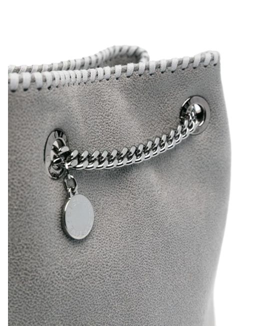 Stella McCartney Gray Falabella Chain-link Bucket Bag