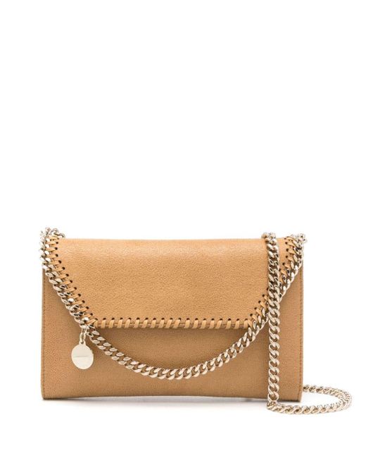 Borsa A Tracolla Falabella Mini di Stella McCartney in Natural