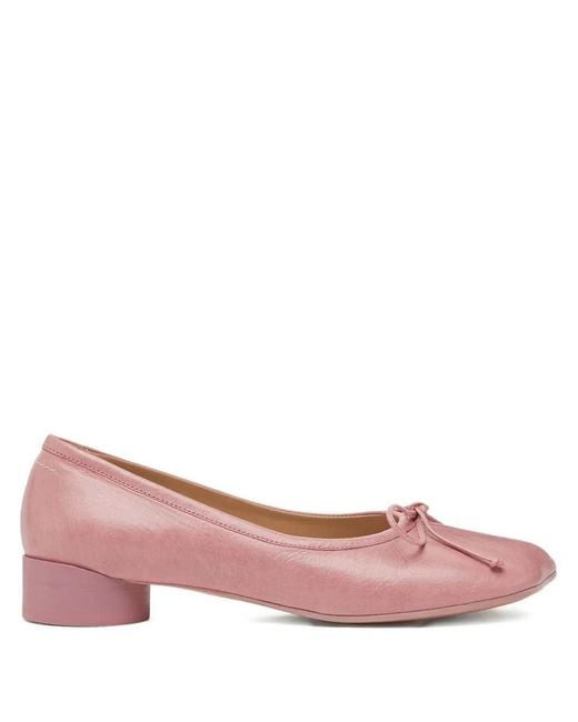 MM6 by Maison Margiela Pink Block-Heel Pumps