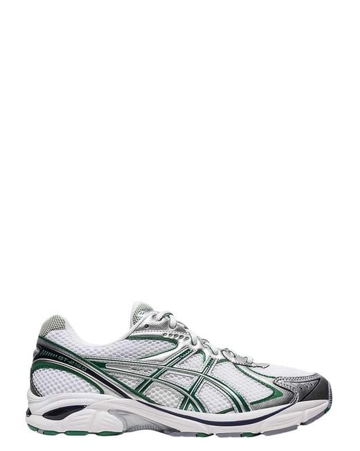 Asics White Sneakers With Insert Design