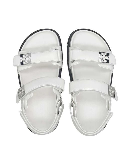 Tory Burch White Mellow Sandal