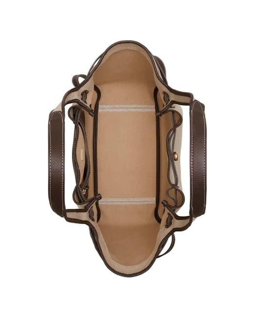 Tory Burch Natural Romy Canvas Tote