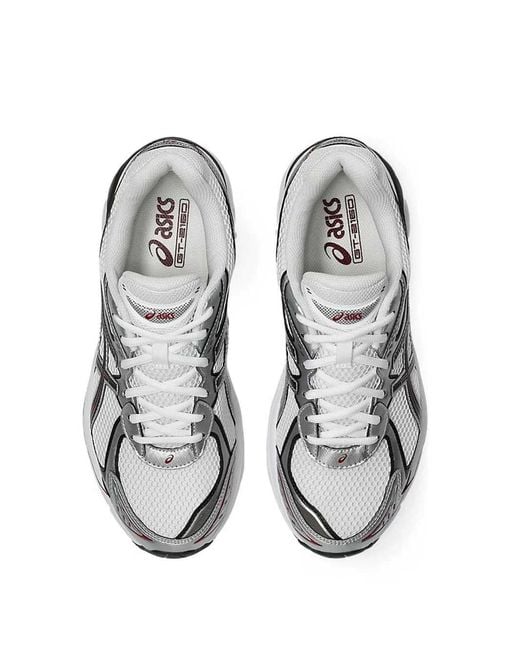 Asics White Sneakers With Insert Design