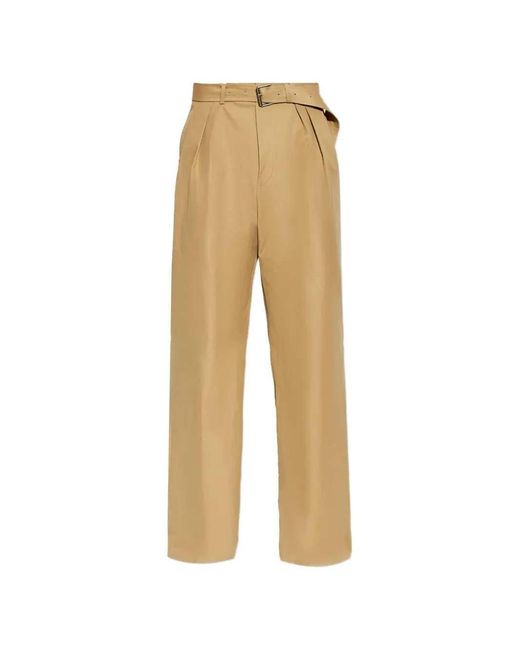 Dries Van Noten Natural "Preaches" Trousers for men
